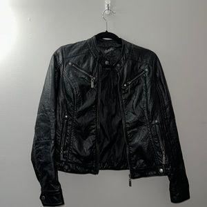 Leather jacket